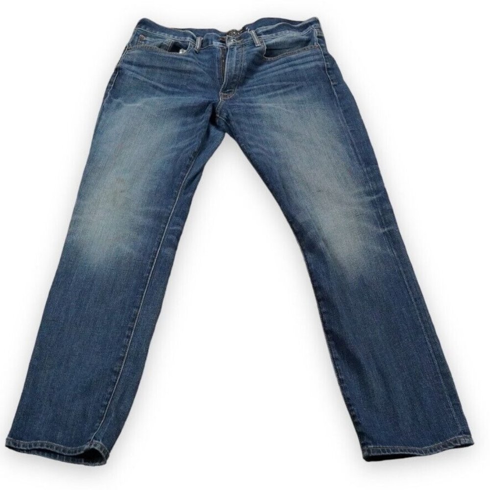 Levi's 501 Premium Denim Jeans Size 40 x 30 High Waist Button Fly Straight Leg‎
